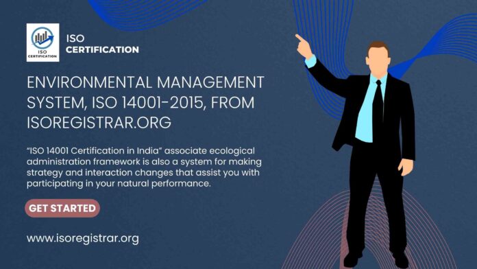 Environmental Management System, ISO 14001-2015, from ISORegistrar.org