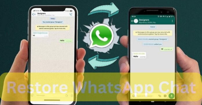 Restore WhatsApp Chat
